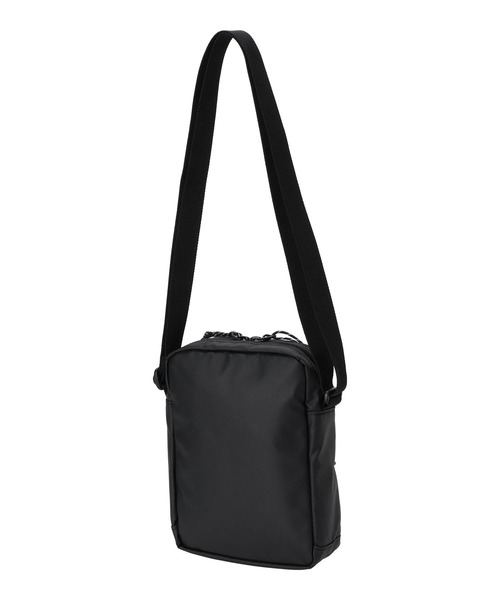 【未使用】バックラッシュ ガーメントダイショルダーバッグ ブラック DOUBLE SHOULDER GARMENT-DYED SMALL SHOULDER BAG - BACKLASH バック