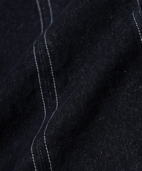 Firsthand(ファーストハンド)の「Firsthand/ファーストハンド デニムマーメイドワンピース / Aライン スリット サロペットデニムワンピース / ジャンパースカート(ワンピース・レディース・ネイビー/ブラック・FREE)」の20枚目の写真