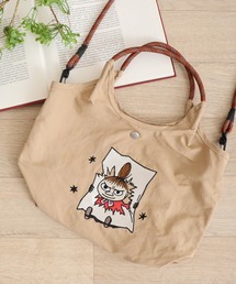 MOOMIN（ムーミン）の「MOOMIN 刺繍デザインナイロン2WAYハンドバッグ（ハンドバッグ）」