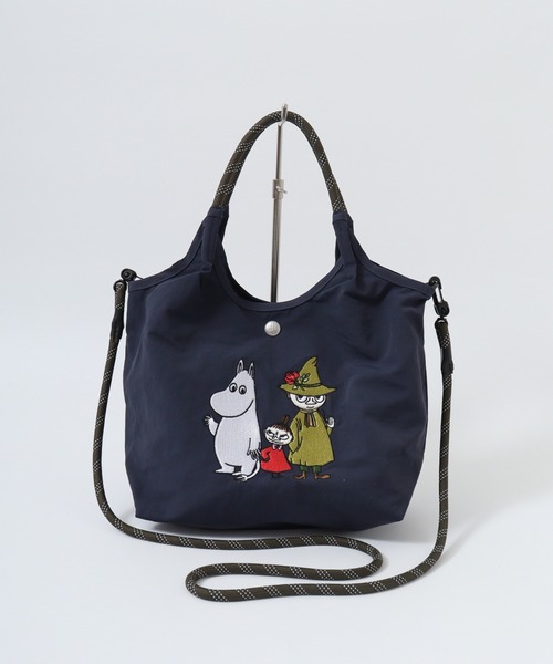 SNOOPY - ハンドメイドショルダーバッグM☆デニムリメイク
