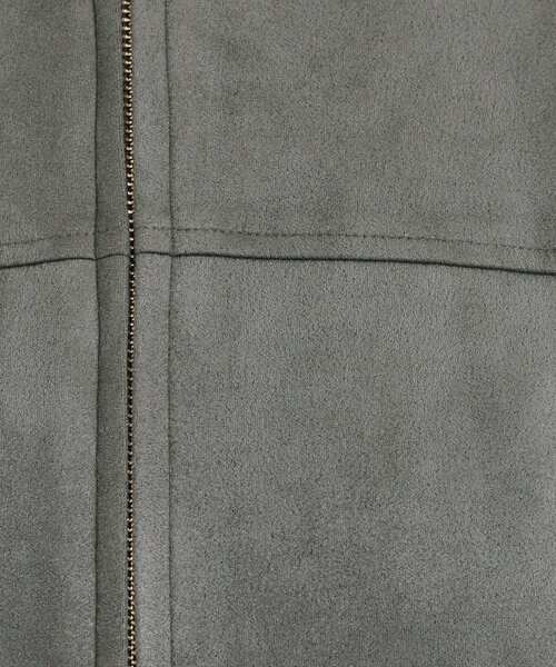 DRESKIP(ドレスキップ)の「【S-LL】大人上品な やわらかスエード調ブルゾン(ブルゾン・レディース・アイボリー/チャコールグレー/ナチュラル・01/02/03/04)」の20枚目の写真