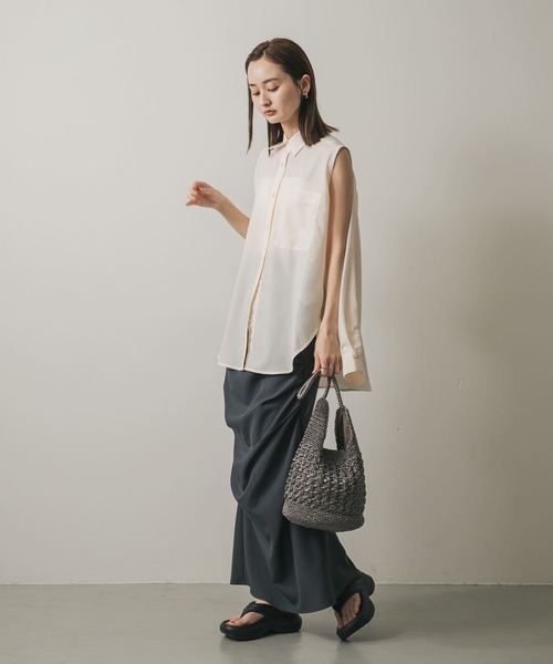 セール】メタリックヤーンバッグ（ハンドバッグ）｜SENSE OF PLACE by