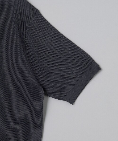 UNITED ARROWS（ユナイテッドアローズ）の「コットン バーズアイ クルーネックニット（ニット/セーター・メンズ・オレンジ系その他/ホワイト/ダークグレー/ネイビー・S/M/L/XL）」の14枚目の写真