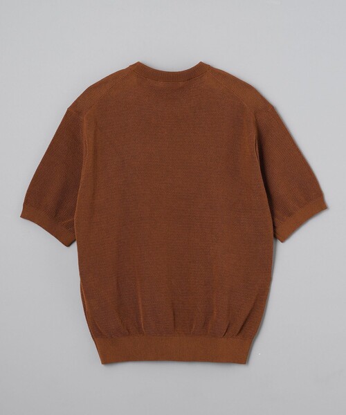 UNITED ARROWS（ユナイテッドアローズ）の「コットン バーズアイ クルーネックニット（ニット/セーター・メンズ・オレンジ系その他/ホワイト/ダークグレー/ネイビー・S/M/L/XL）」の22枚目の写真