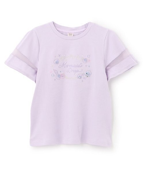 【人気商品再入荷】【直営店で取り扱い無し】シェル刺しゅうTシャツ