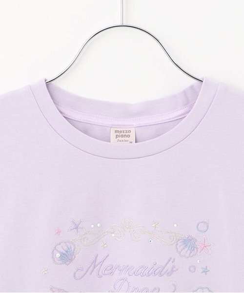 【人気商品再入荷】【直営店で取り扱い無し】シェル刺しゅうTシャツ