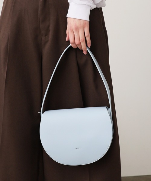 YAHKI(ヤーキ)の「YAHKI/ヤーキ SHOULDER BAG ショルダーバッグ(ショルダーバッグ・レディース・ライトブルー/ブラック/ベージュ・ONE SIZE)」の20枚目の写真