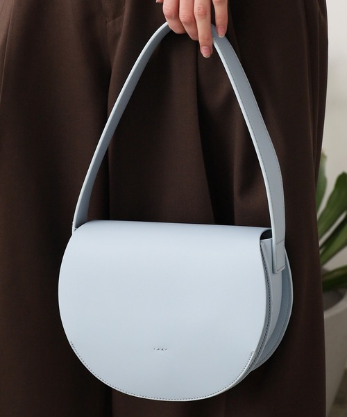 YAHKI(ヤーキ)の「YAHKI/ヤーキ SHOULDER BAG ショルダーバッグ(ショルダーバッグ・レディース・ライトブルー/ブラック/ベージュ・ONE SIZE)」の21枚目の写真