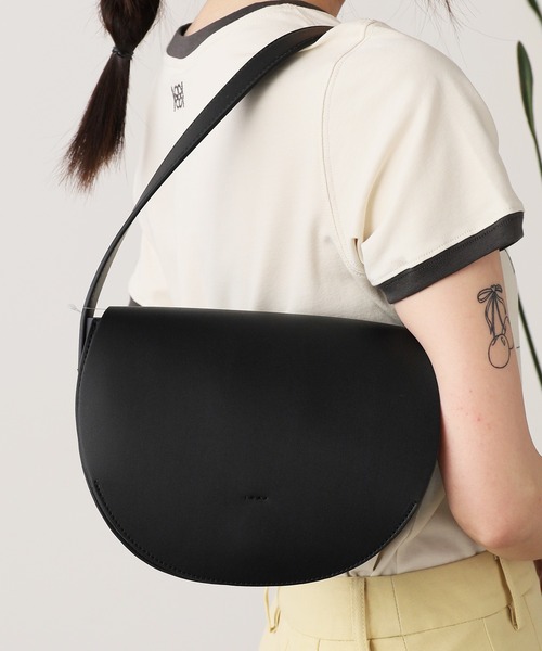 YAHKI(ヤーキ)の「YAHKI/ヤーキ SHOULDER BAG ショルダーバッグ(ショルダーバッグ・レディース・ライトブルー/ブラック/ベージュ・ONE SIZE)」の17枚目の写真