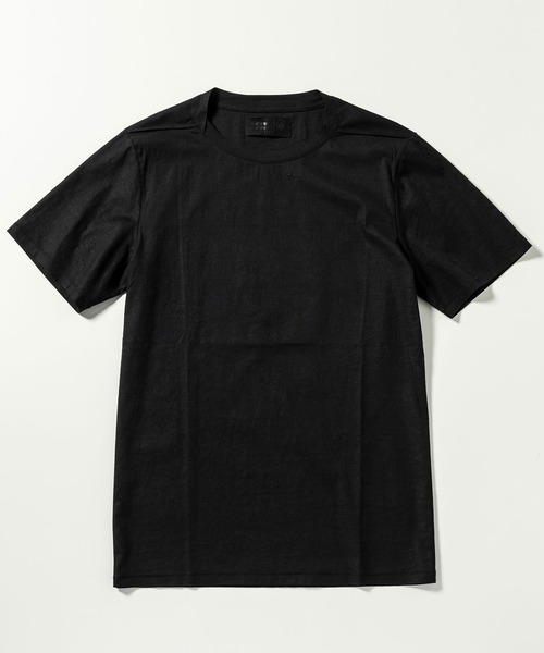 C DIEM(カルペディエム)の「C DIEM(カルペディエム)ラウンドカットネックTシャツ 半袖Tシャツ (速乾性 / 通気性)(Tシャツ/カットソー・メンズ・ブラック/チャコールグレー/ホワイト・S/M/L/XL)」の7枚目の写真