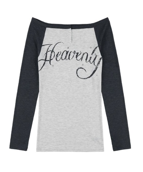 FANCY CLUB(ファンシークラブ)の「FANCY CLUB/オフショルダーロングスリーブ(Tシャツ/カットソー・レディース・ベージュ/チャコール・FREE)」の21枚目の写真