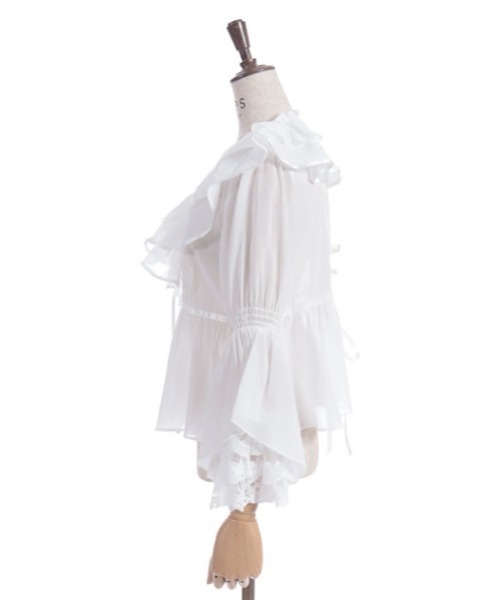 レース袖フリルボレロ | 衣料 | axes femme online shop