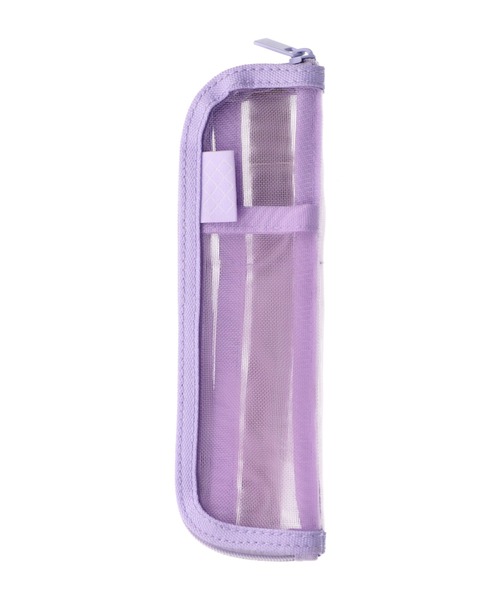 MARK'S(マークス)の「マークス 手帳デコ バンド付きメッシュペンポーチ ペンケース(ステーショナリー・レディース・ブルー系その他/パープル/グレー系その他・FREE)」の3枚目の写真