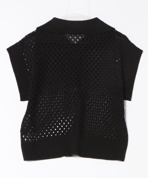 MAGASIN DE MODE Onjna(マガジンデモードオンジェナ )の「【MAGASIN DE MODE Onjna】フィッシュネットトップス XNN(Tシャツ/カットソー・レディース・ライトベージュ/ブラック・FREE)」の13枚目の写真