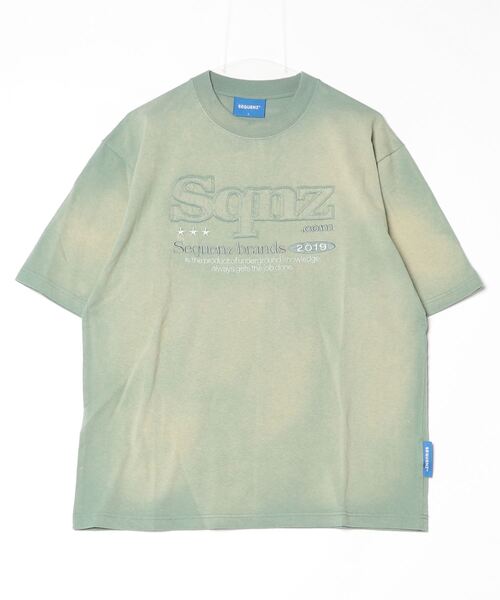 SEQUENZ（シークエンズ）の「【SEQUENZ/シークエンズ】別注 ヴィンテージライクフェード加工 半袖Tシャツ（Tシャツ/カットソー・メンズ・ブラック/ライトグレー/ブラウン系/ネイビー系/ライトグレー系/ブラウン/ブラック系/ネイビー/グリーン系・S/XL/M/L）」の7枚目の写真