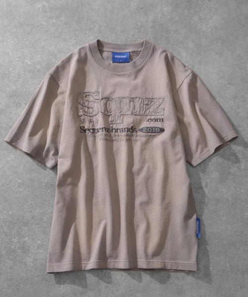 SEQUENZ（シークエンズ）の「【SEQUENZ/シークエンズ】別注 ヴィンテージライクフェード加工 半袖Tシャツ（Tシャツ/カットソー・メンズ・ブラック/ライトグレー/ブラウン系/ネイビー系/ライトグレー系/ブラウン/ブラック系/ネイビー/グリーン系・S/XL/M/L）」の15枚目の写真