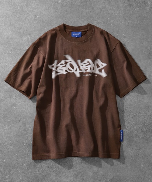 SEQUENZ（シークエンズ）の「【SEQUENZ/シークエンズ】別注 ヴィンテージライクフェード加工 半袖Tシャツ（Tシャツ/カットソー・メンズ・ブラック/ライトグレー/ブラウン系/ネイビー系/ライトグレー系/ブラウン/ブラック系/ネイビー/グリーン系・S/XL/M/L）」の16枚目の写真