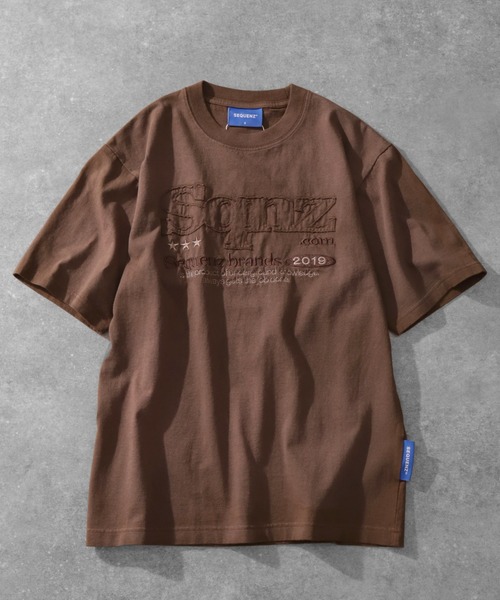 SEQUENZ（シークエンズ）の「【SEQUENZ/シークエンズ】別注 ヴィンテージライクフェード加工 半袖Tシャツ（Tシャツ/カットソー・メンズ・ブラック/ライトグレー/ブラウン系/ネイビー系/ライトグレー系/ブラウン/ブラック系/ネイビー/グリーン系・S/XL/M/L）」の17枚目の写真