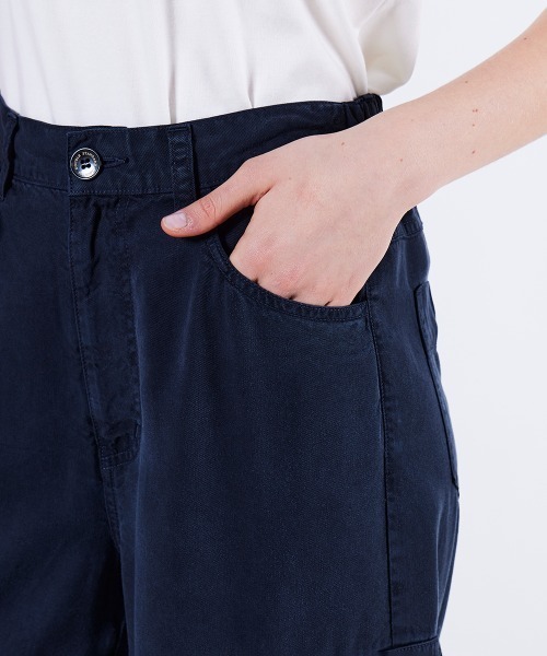 DOUBLE STANDARD CLOTHING(ダブルスタンダードクロージング)の「テンセルデニム(デニムパンツ・レディース・ブラウン/ネイビー・36/38)」の11枚目の写真