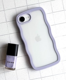UNii（ユニー）の「Wavy Case iPhone17e iPhone16e なみなみ iPhoneケース スマホケース クリア うねうね ウェーブ くすみカラー（スマホケース/カバー）」