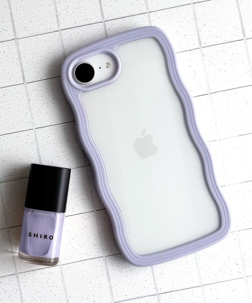 Wavy Case iPhone16e なみなみ iPhoneケース スマホケース クリア