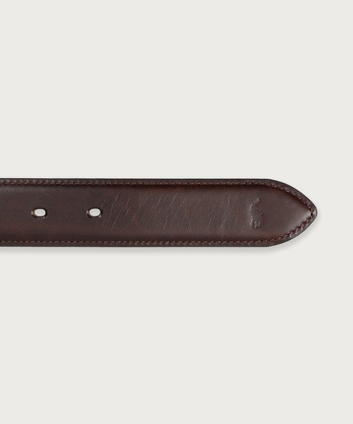 POLO RALPH LAUREN（ポロ ラルフ ローレン）の「スムースレザー 32mm ビジネスベルト（ベルト・メンズ・ライトブラウン/ブラック/ダークブラウン・FREE）」の12枚目の写真