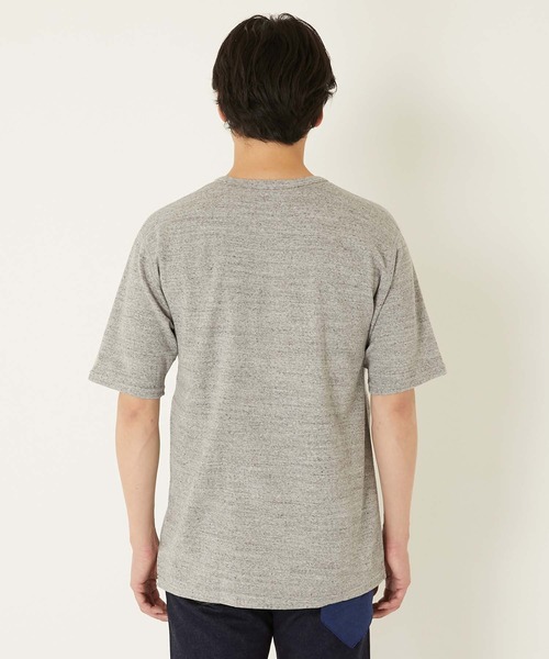 HOLLYWOOD RANCH MARKET(ハリウッドランチマーケット)の「ストレッチフライス コンフォータブル ショートスリーブ Tシャツ(Tシャツ/カットソー・メンズ・ブラック/ホワイト/ダークネイビー/グレー・SMALL/MEDIUM/LARGE/X-LARGE)」の22枚目の写真