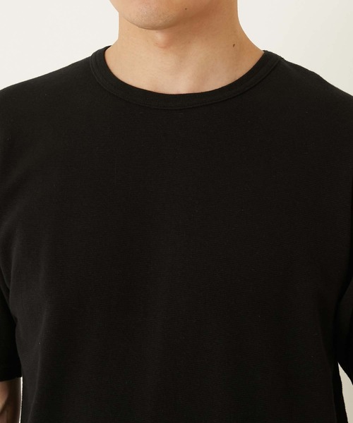 HOLLYWOOD RANCH MARKET(ハリウッドランチマーケット)の「ストレッチフライス コンフォータブル ショートスリーブ Tシャツ(Tシャツ/カットソー・メンズ・ブラック/ホワイト/ダークネイビー/グレー・SMALL/MEDIUM/LARGE/X-LARGE)」の14枚目の写真