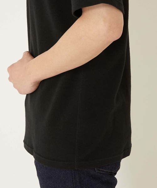 HOLLYWOOD RANCH MARKET(ハリウッドランチマーケット)の「ストレッチフライス コンフォータブル ショートスリーブ Tシャツ(Tシャツ/カットソー・メンズ・ブラック/ホワイト/ダークネイビー/グレー・SMALL/MEDIUM/LARGE/X-LARGE)」の12枚目の写真