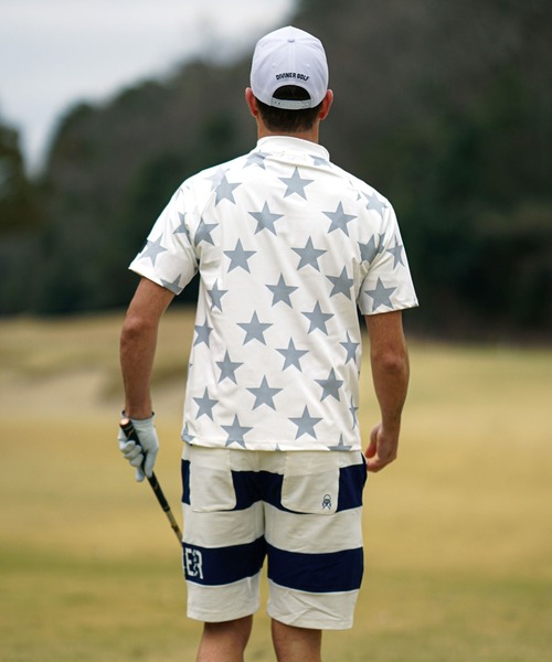 ゴルフ メンズ DEVEREUX トップス 半袖 カットソー シャツ（ホワイト） ゴルフ メンズ DEVEREUX トップス 半袖 カットソー シャツ