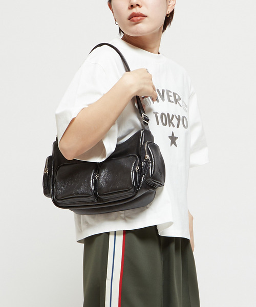 METALLIC MULTI POCKET SHOULDER BAG（ショルダーバッグ