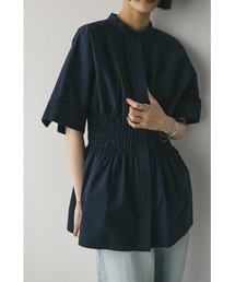 STYLEMIXER | ウエストシャーリングシャツ【春服】新作ブラウス(シャツ/ブラウス)