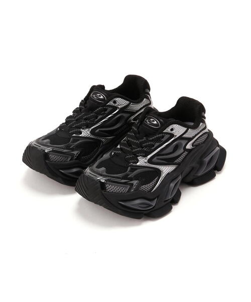 L.H.P（エルエイチピー）の「OGR/オージーアール/GAZE（スニーカー・レディース・ゴールド/ブラック/レッド・24/23.5/25）」の19枚目の写真