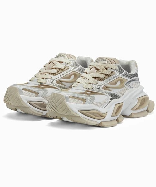 L.H.P（エルエイチピー）の「OGR/オージーアール/GAZE（スニーカー・レディース・ゴールド/ブラック/レッド・24/23.5/25）」の3枚目の写真