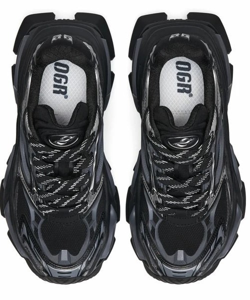 L.H.P（エルエイチピー）の「OGR/オージーアール/GAZE（スニーカー・レディース・ゴールド/ブラック/レッド・24/23.5/25）」の5枚目の写真