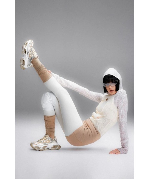 L.H.P（エルエイチピー）の「OGR/オージーアール/GAZE（スニーカー・レディース・ゴールド/ブラック/レッド・24/23.5/25）」の14枚目の写真