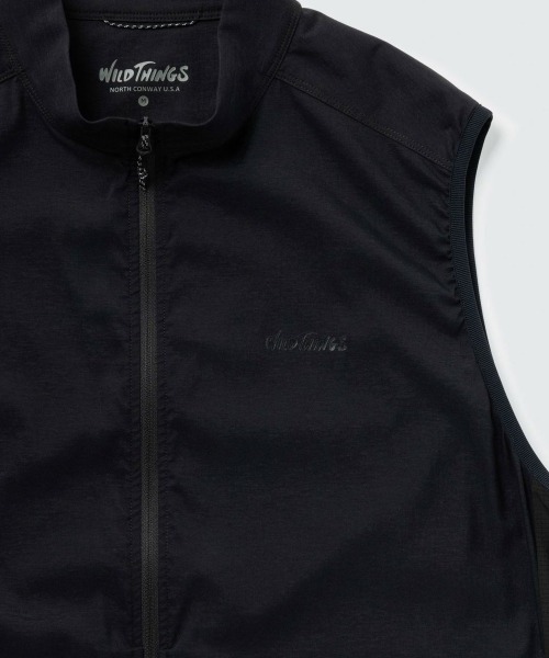 WILD THINGS（ワイルドシングス）の「WILD THINGS FUSION TECH VEST（ワイルドシングス フュージョンテック ベスト）（ベスト・メンズ・グリーン系/ブラック・MEDIUM/LARGE）」の4枚目の写真