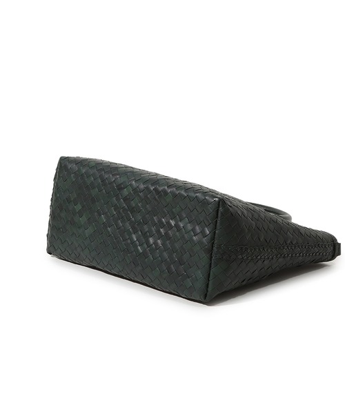 MEN'S BIGI(メンズビギ)の「【SEEKER/シーカー】別注メッシュレザートートバッグ(トートバッグ・メンズ・ブラック/ダークブラウン/グリーン・FREE)」の16枚目の写真