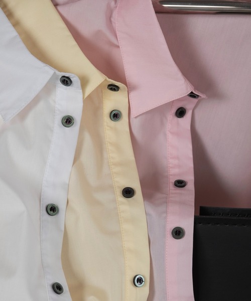 lawgy(ラウジー)の「flare sleeve arrange shirt / フレアスリーブアレンジシャツ(シャツ/ブラウス・レディース・イエロー/ピンク/ホワイト・FREE)」の16枚目の写真