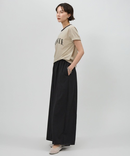 BABYLONE(バビロン)の「リネンライクワイドパンツ(その他パンツ・レディース・ブラック/ライトブラウン・36inch/34inch)」の15枚目の写真