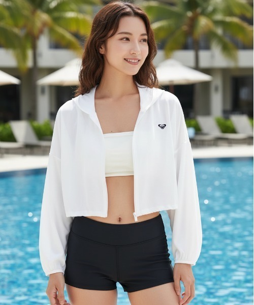 セール】【ROXY/ロキシー】24SS PLAYA CROPPED/水陸両用ドローコード