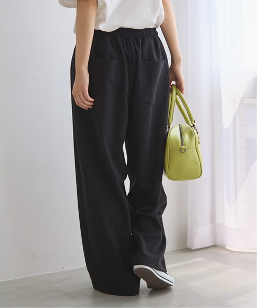 PBLIM（ページボーイリム）の「《UNISEX/WEB限定》-3kg見え/COZY(コージー)カットワイドパンツ（その他パンツ・レディース・レオパード/カモフラージュ/ブルー/ブラック/グレイッシュベージュ/ブラウン系その他・MEDIUM/LARGE）」の17枚目の写真