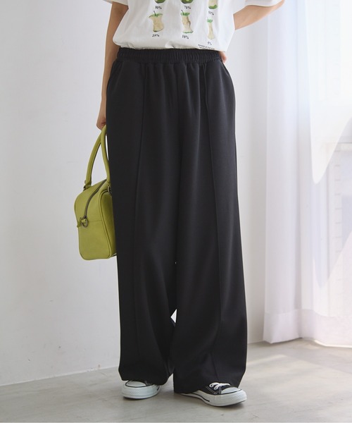 UNISEX/WEB限定》-3kg見え/COZY(コージー)カットワイドパンツ（その他