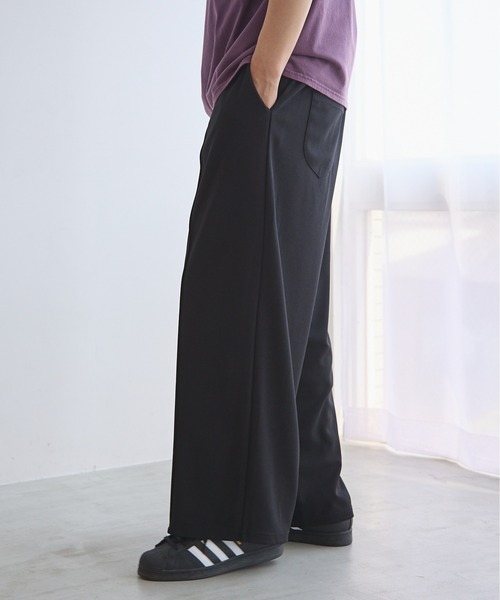 PBLIM（ページボーイリム）の「《UNISEX/WEB限定》-3kg見え/COZY(コージー)カットワイドパンツ（その他パンツ・レディース・レオパード/カモフラージュ/ブルー/ブラック/グレイッシュベージュ/ブラウン系その他・MEDIUM/LARGE）」の22枚目の写真