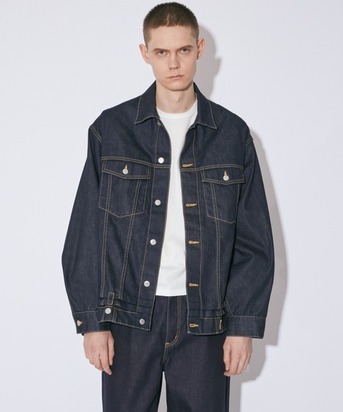 ジャケット・アウター beautiful people selvedgedenimbigblouson selvedge denim square big blouson – beautiful people online