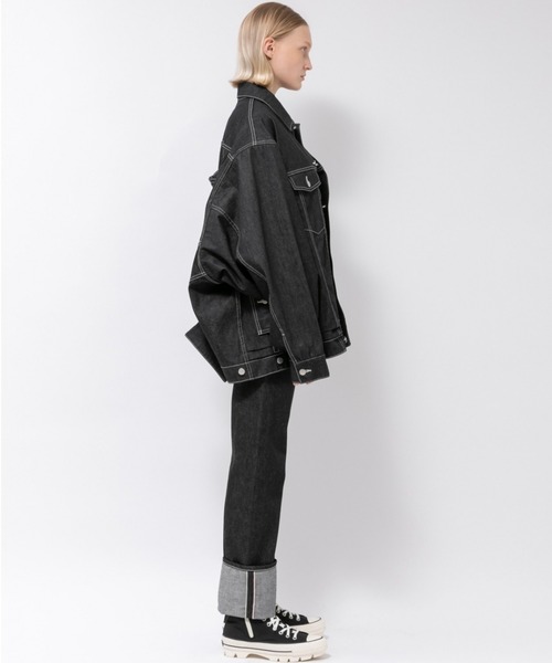 double-end selvedge denim blouson（デニムジャケット）｜beautiful