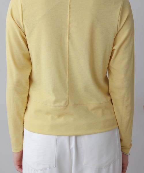 Bou Jeloud（ブージュルード）の「トラベルカーディガン（カーディガン/ボレロ・レディース・イエロー/ブラック/グレー・FREE）」の18枚目の写真