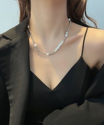 WARAIJOGO（ワライジョウゴ）の「【WARAIJOGO】パールネックレス/45cm(NEZ)（ネックレス）」