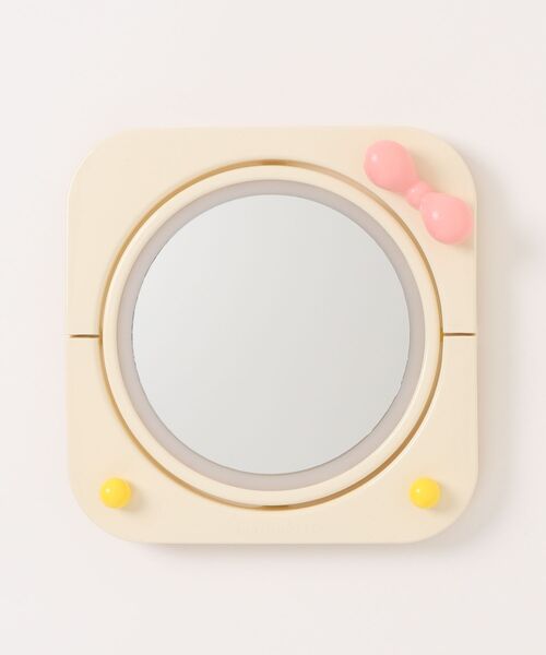 aimoha（アイモハ）の「リボン付き回転ミラー（ミラー・レディース・イエロー/ブルー・FREE）」の12枚目の写真
