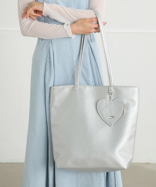 トートバッグ PAIN OR PLEASURE ROSE MINI BAG white PP24SSAC02WH 31dj9bfcU0L.jpg_BO30,255,255,